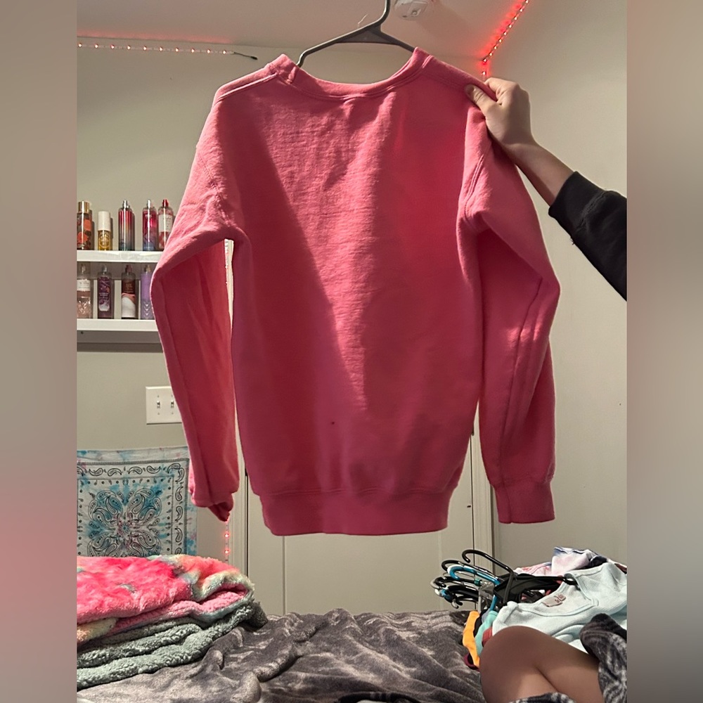 Pink pinpinjoy sweat shirt soft.